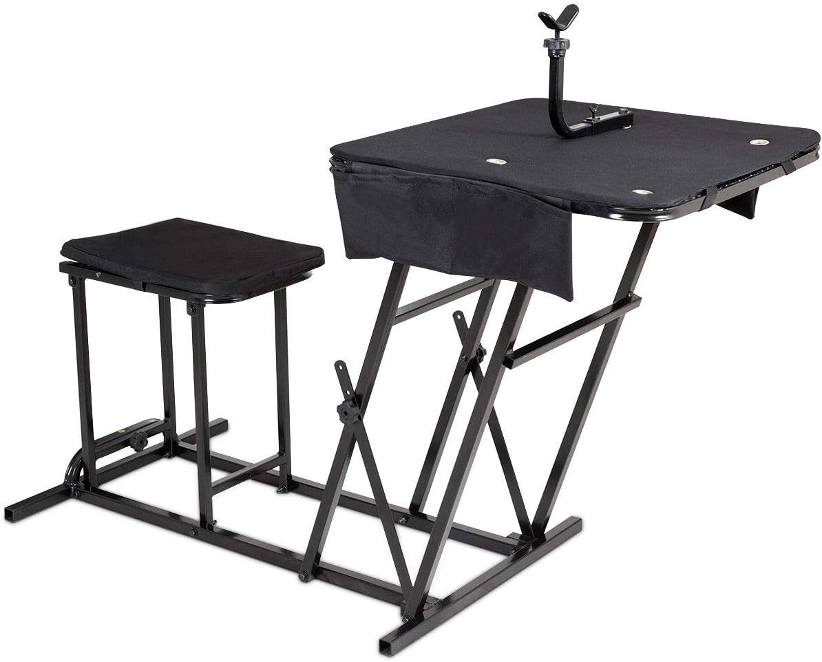 Outdoor Hunting Table - Meja Tembak Lipat dengan Ketinggian yang