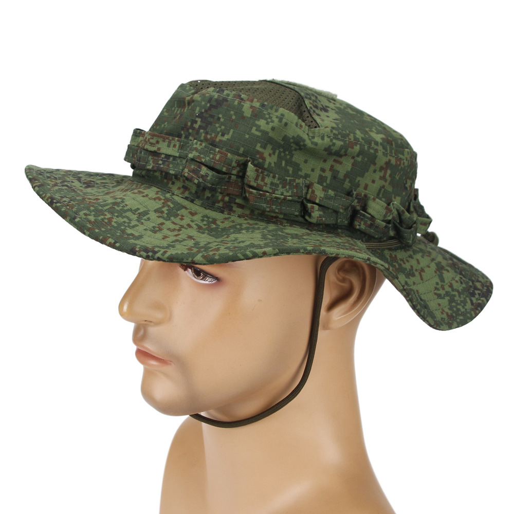 Hunting Outdoor Hats - Topi Boonie Taktis 2.0 Jaring Kamuflase,