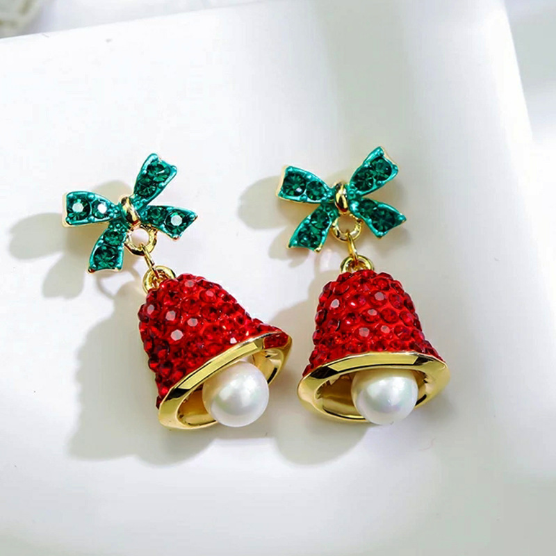 Elk Bugle Call - Anting-anting Juntai lonceng simpul hijau Natal