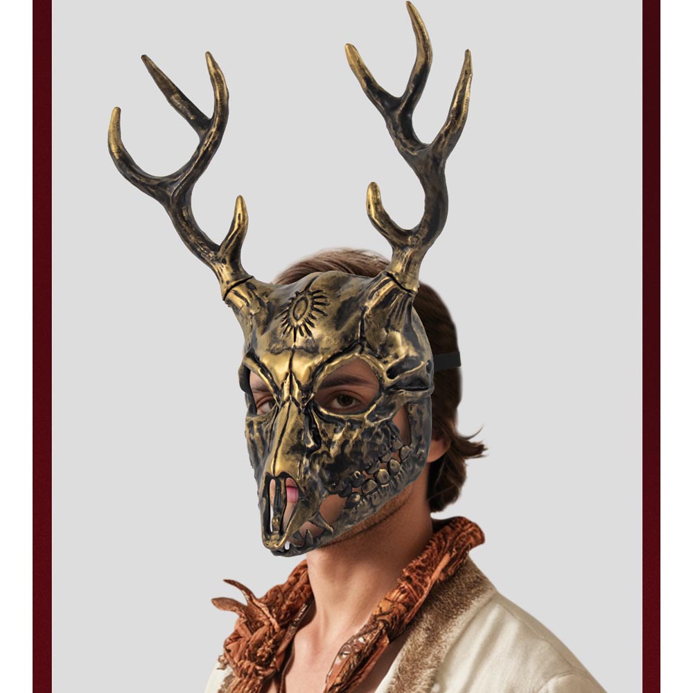 Elk Bugle Call - Alat peraga kostum pesta karnaval Halloween,