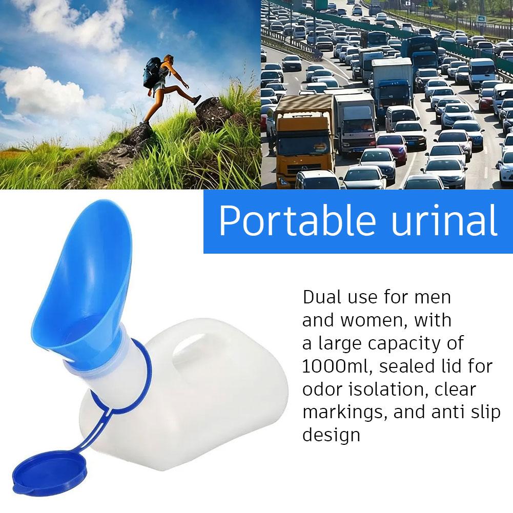 Outdoor Hunting Toilet - Botol Urinal Portabel Uniseks Plastik 1000ML,