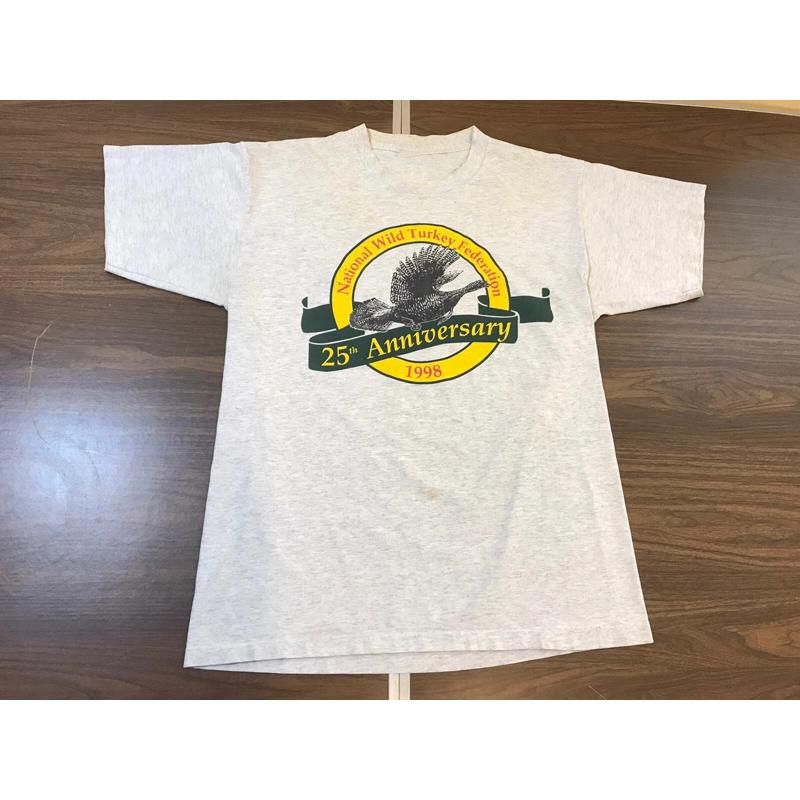 Wildman Hunting & Outdoor - Kaos Vintage 90S Wild Turkey Federation