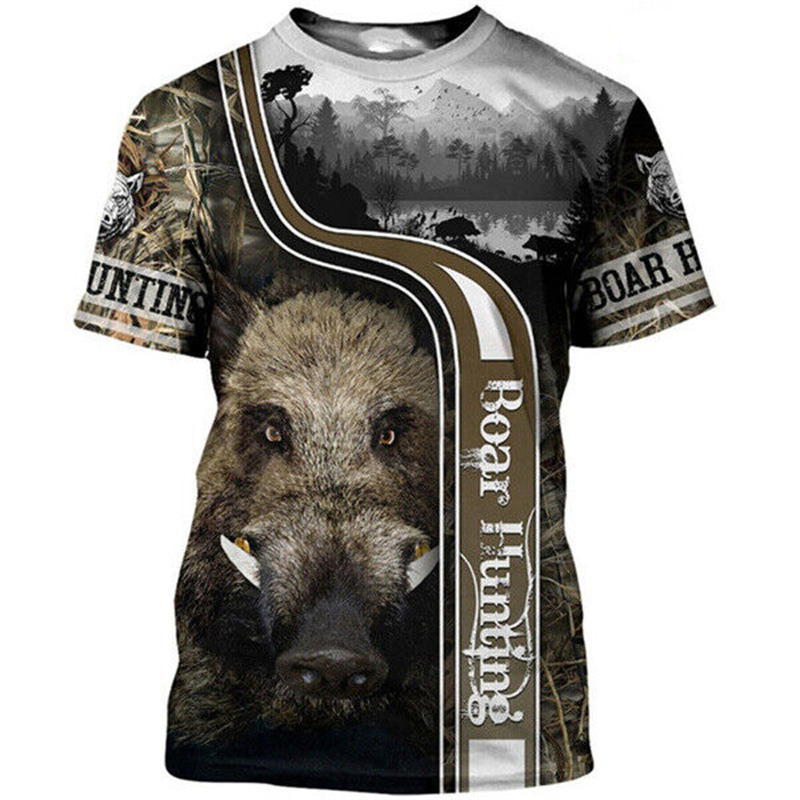 Kaos Pria Motif Berburu Hewan  - Wildman Hunting & Outdoor ulasan dan harga