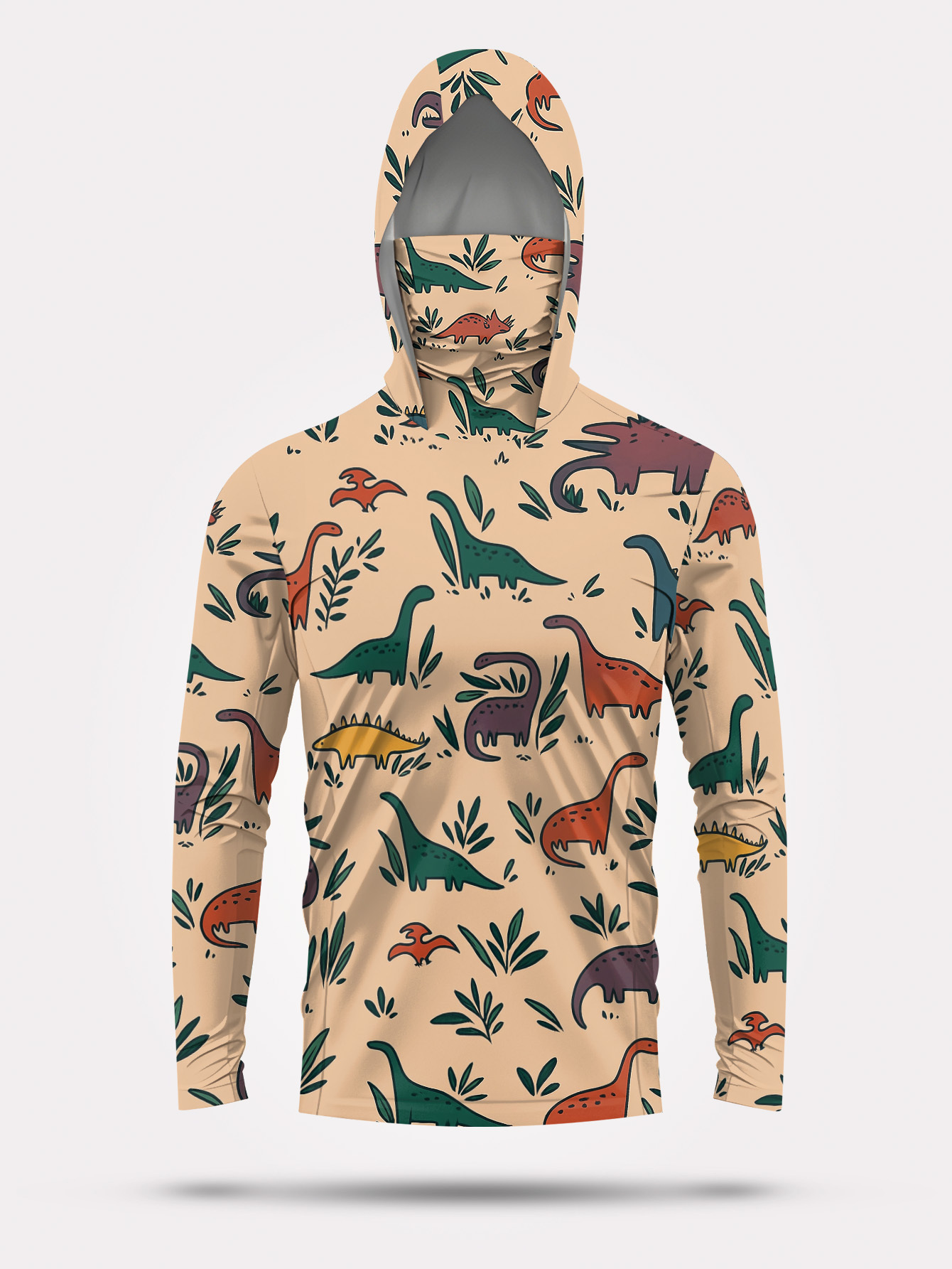 Kaos hoodie mancing untuk pria - Hunting & Outdoor Supplies Carterton ulasan dan harga