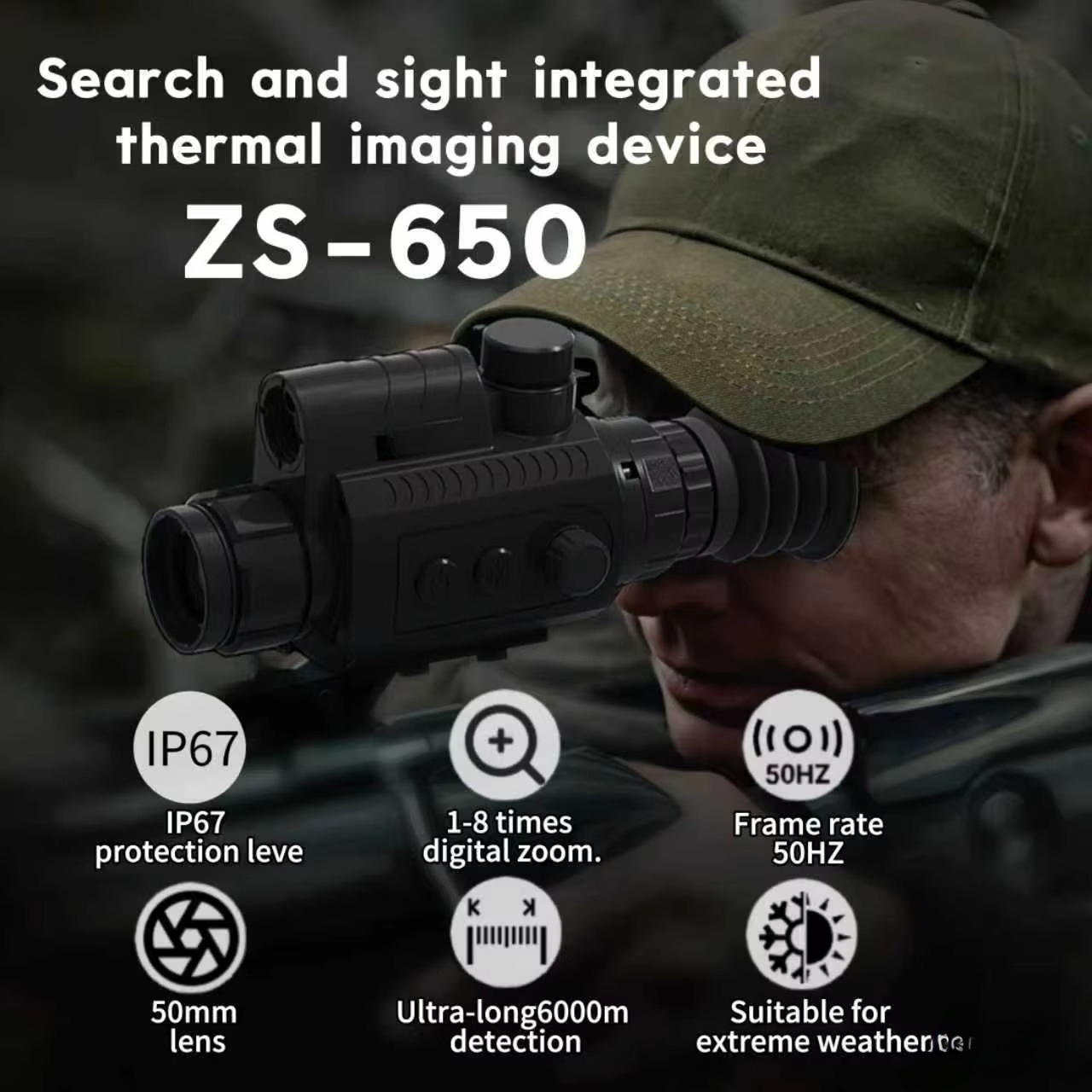 RJ ZS-650 alat penglihatan ter - Hunting & Outdoor Supplies Carterton ulasan dan harga