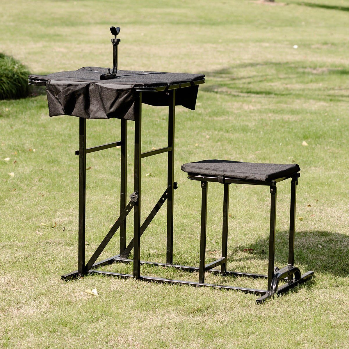 Meja Tembak Lipat dengan Ketin - Outdoor Hunting Table ulasan dan harga