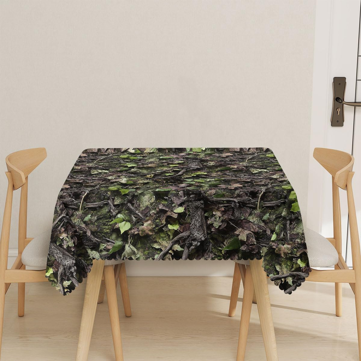 Taplak Meja Persegi Motif Kamu - Outdoor Hunting Table ulasan dan harga