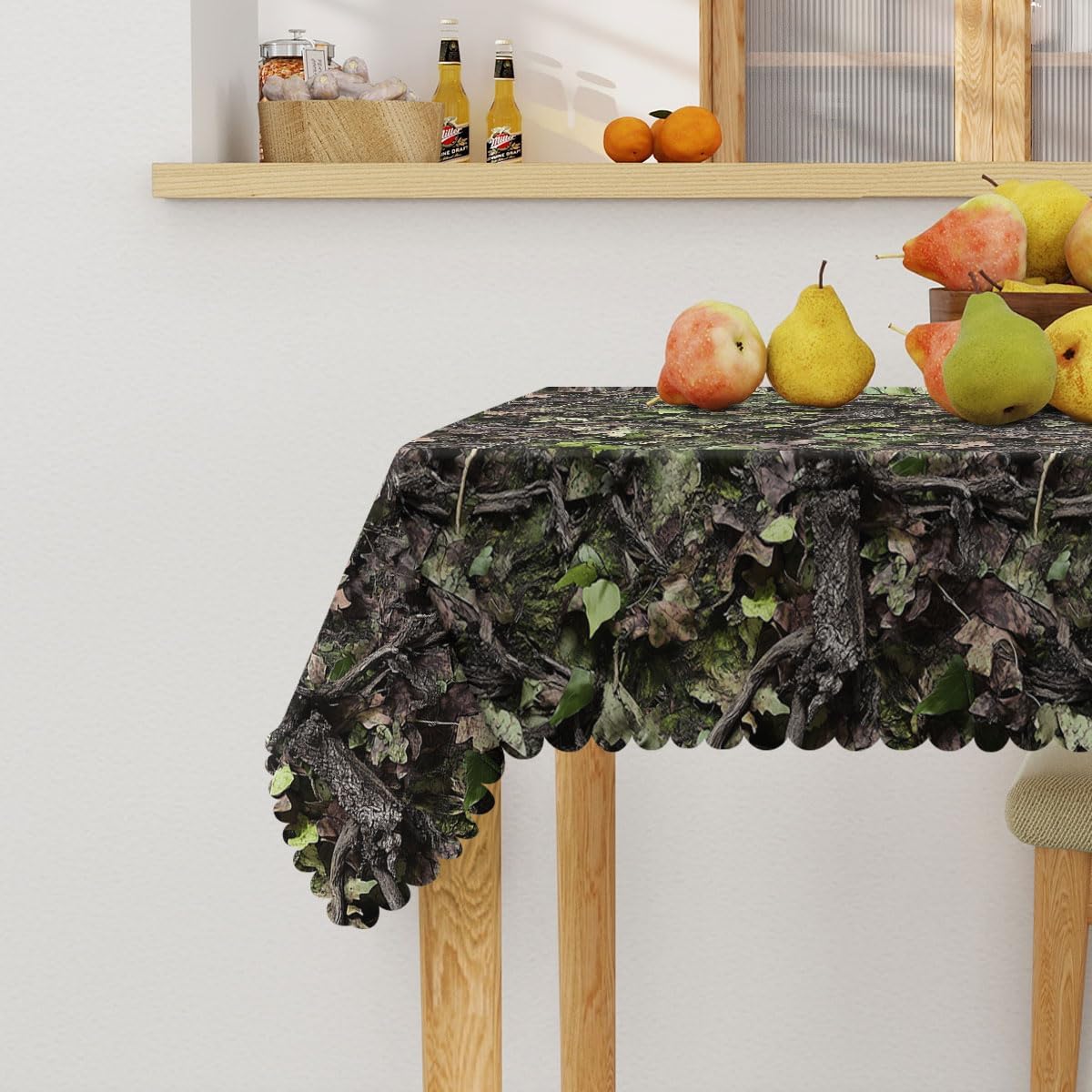 Taplak Meja Persegi Motif Kamu - Outdoor Hunting Table ulasan dan harga