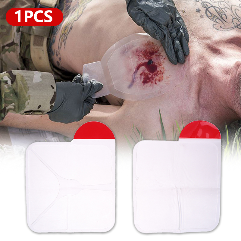 Persegi segel dada medis perba - Field Dressing Kit ulasan dan harga