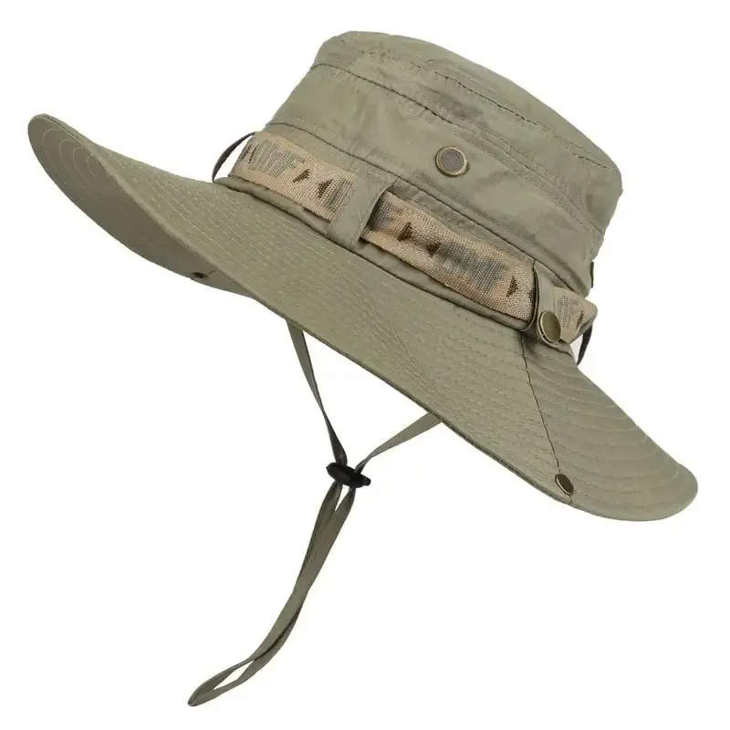 Topi Bucket Pria Musim Panas d - Hunting Outdoor Hats ulasan dan harga