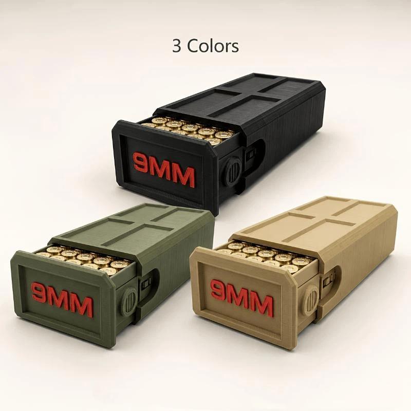 Kotak Penyimpanan 9mm Cetak 3D - Hunting And Outdoor Stores ulasan dan harga
