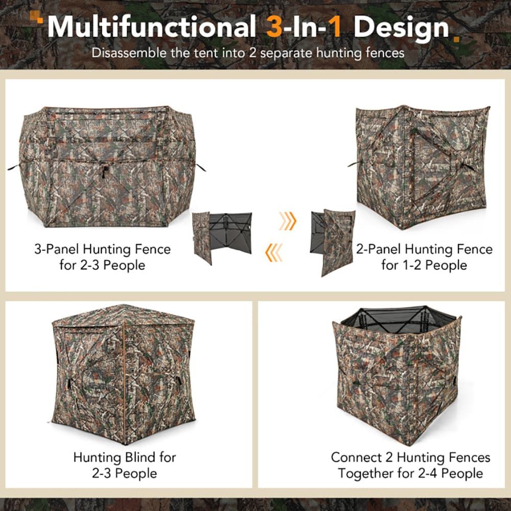 Tenda Berburu 5-in-1 yang Dapa - Hunting & Outdoor Supplies Carterton ulasan dan harga
