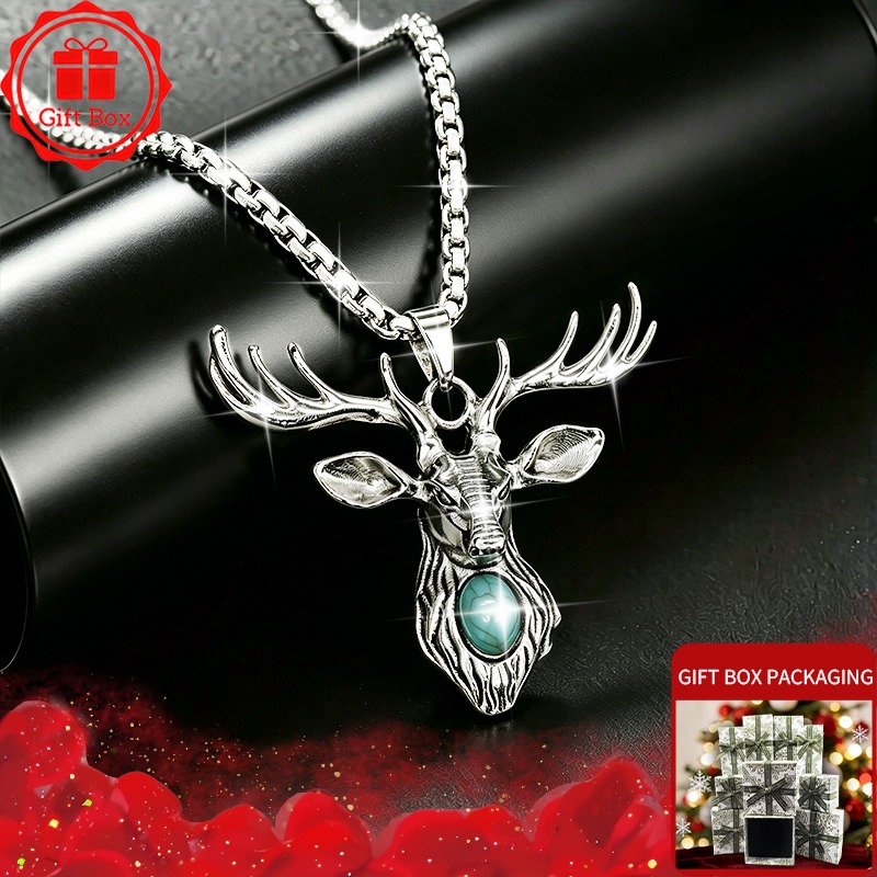 Kalung Liontin Kepala Rusa Vin - Elk Bugle Call ulasan dan harga