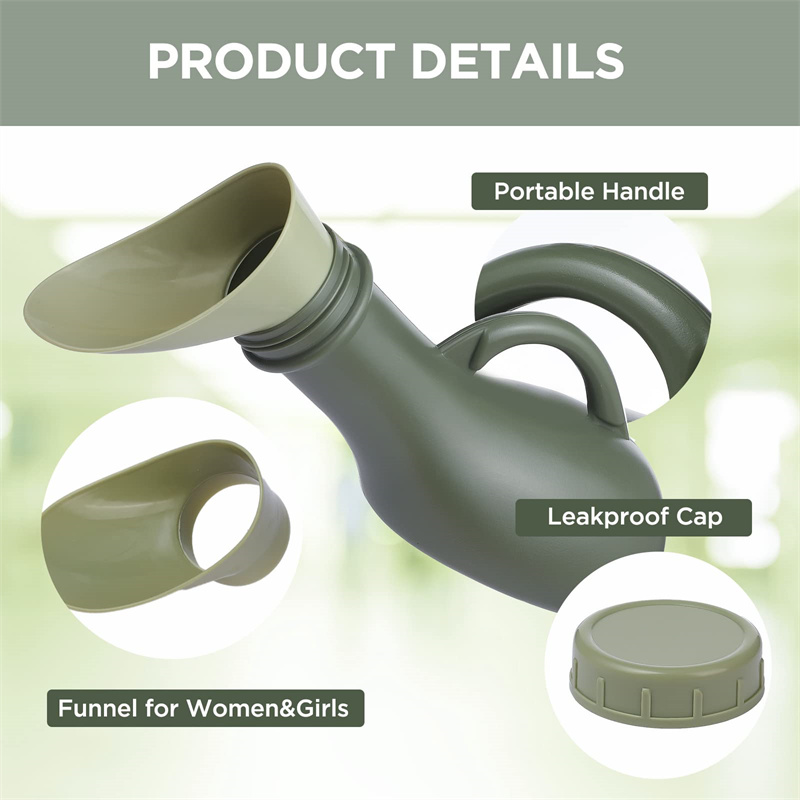 Urinal portabel 1000ml, botol  - Outdoor Hunting Toilet ulasan dan harga