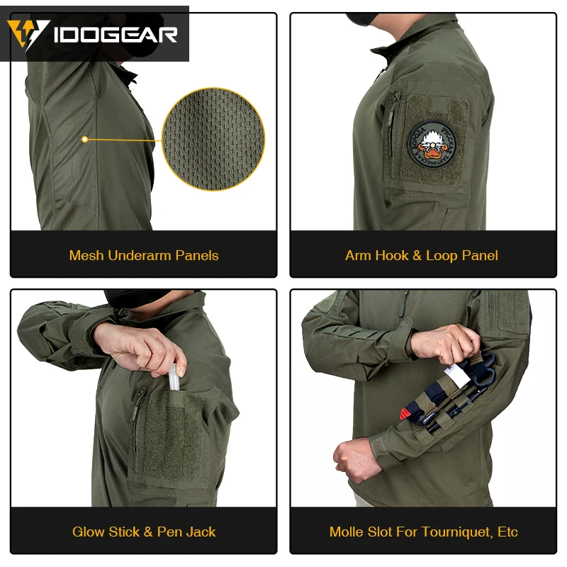 IDOGEAR Seragam UFS Taktis Ber - Outdoor Hunting Trousers ulasan dan harga