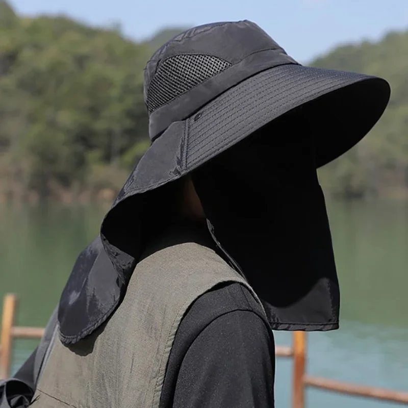 Topi Matahari Musim Panas Anti - Hunting Outdoor Hats ulasan dan harga