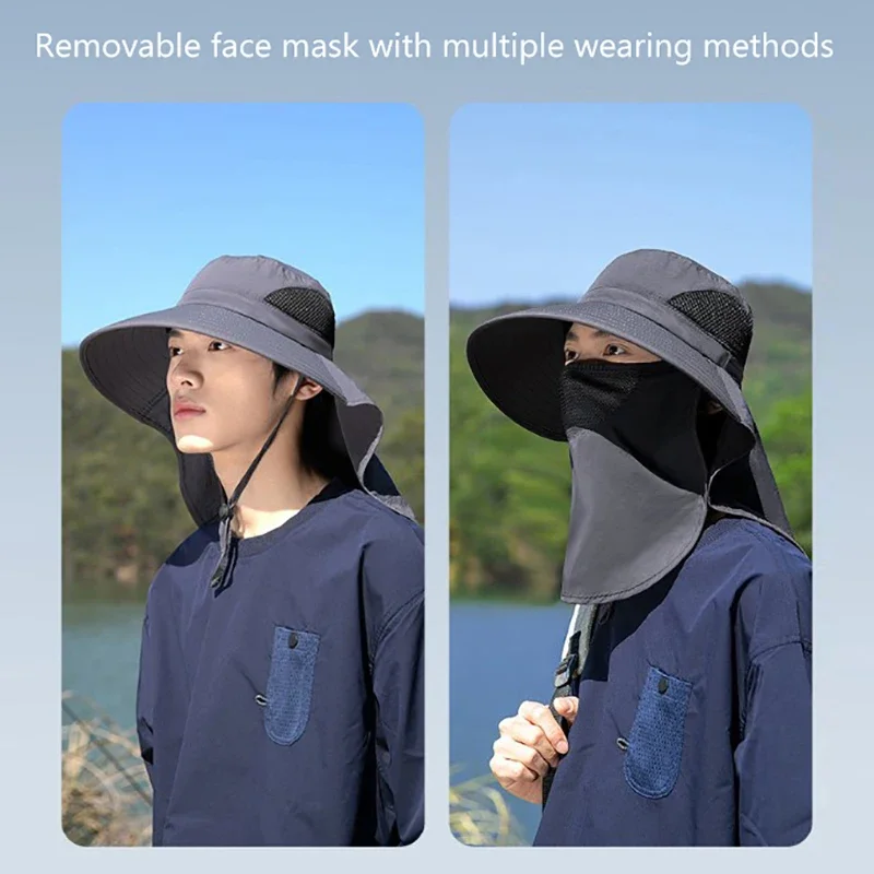 Topi Matahari Musim Panas Anti - Hunting Outdoor Hats ulasan dan harga