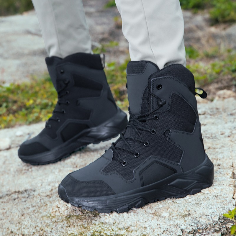 Sepatu Taktis Pria Model Tali, - Wildman Hunting & Outdoor ulasan dan harga