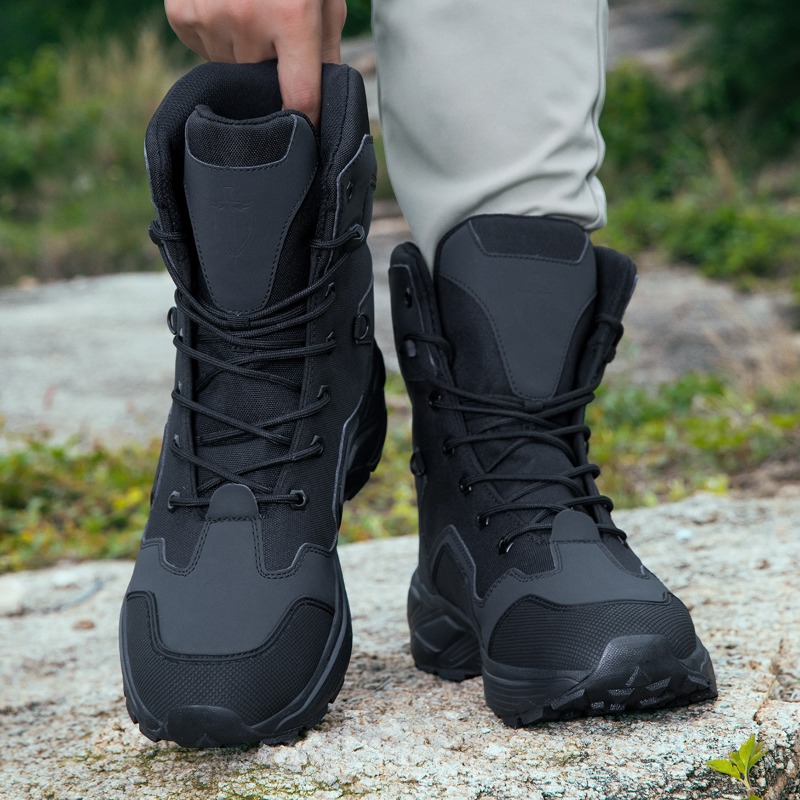 Sepatu Taktis Pria Model Tali, - Wildman Hunting & Outdoor ulasan dan harga