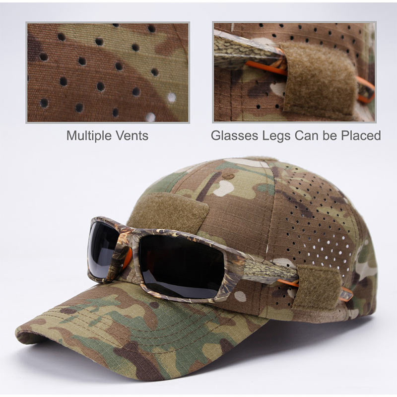 Topi Bisbol Kamuflase Bernapas - Hunting Outdoor Decor ulasan dan harga