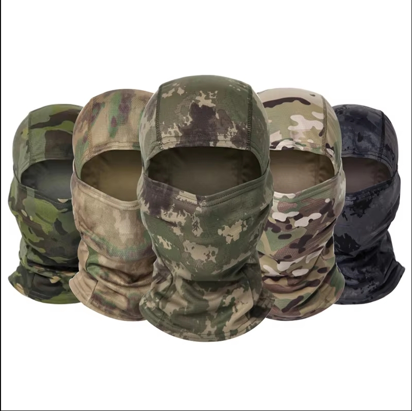 Topi Kamuflase Balaclava helm  - Hunting Outdoor Hats ulasan dan harga