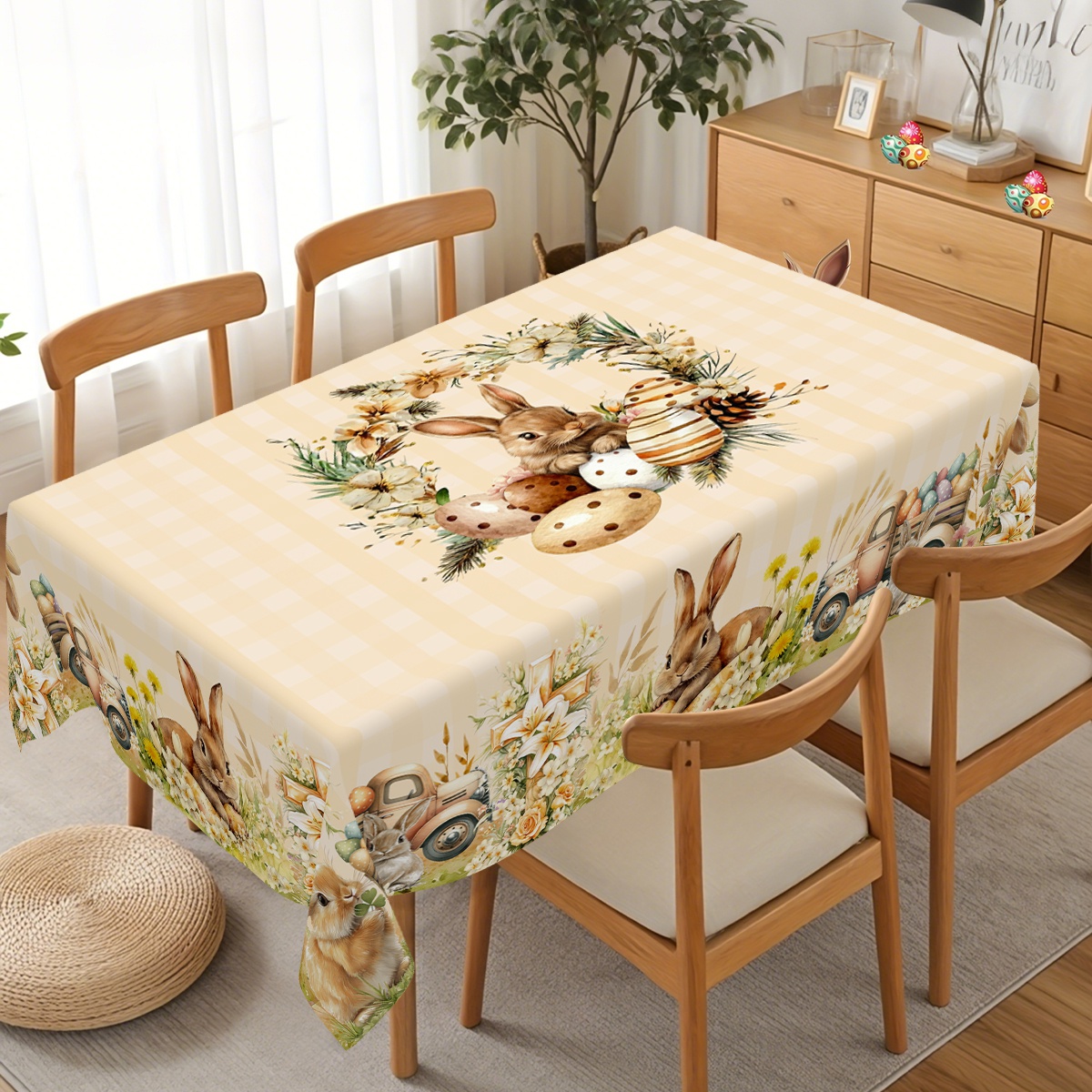 Taplak Meja Kelinci Paskah Gay - Outdoor Hunting Table ulasan dan harga
