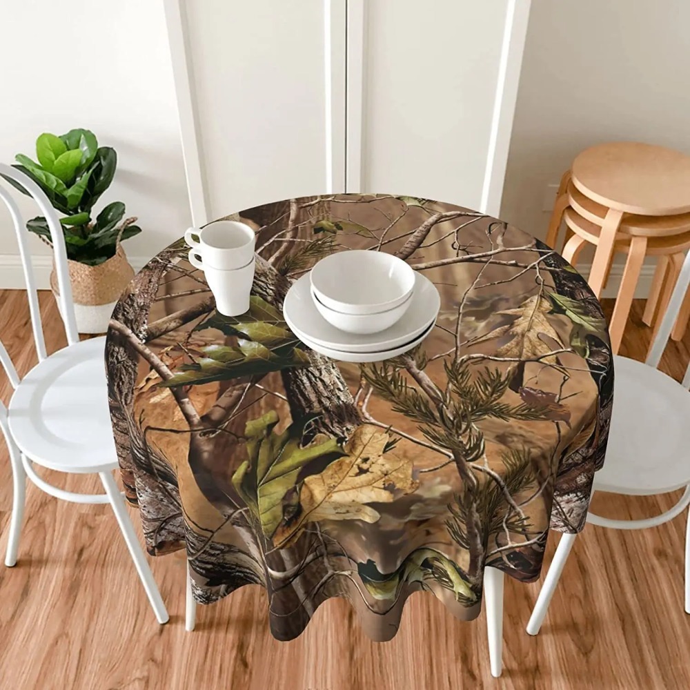 Taplak Meja Bundar Kamuflase B - Outdoor Hunting Table ulasan dan harga