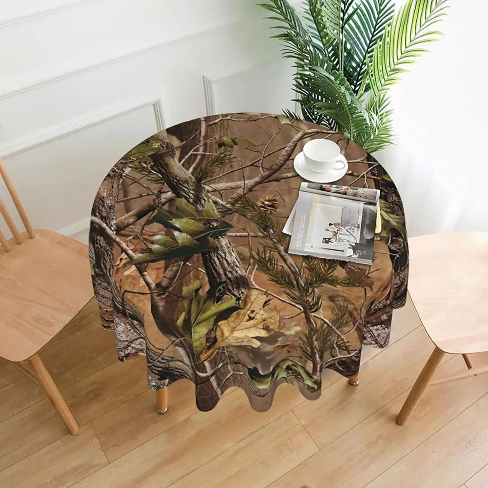 Taplak Meja Bundar Kamuflase B - Outdoor Hunting Table ulasan dan harga